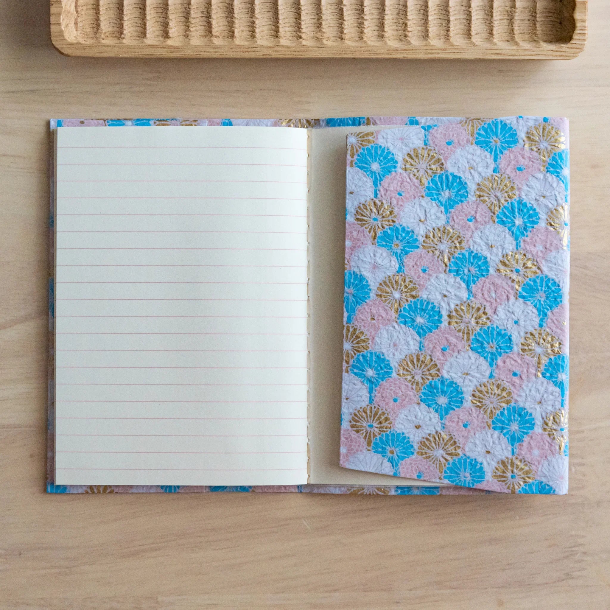 Sky Blossom Pastel Chrysanthemum Hand-Dy, variant 5: front-facing angle with clear features with full visual clarity