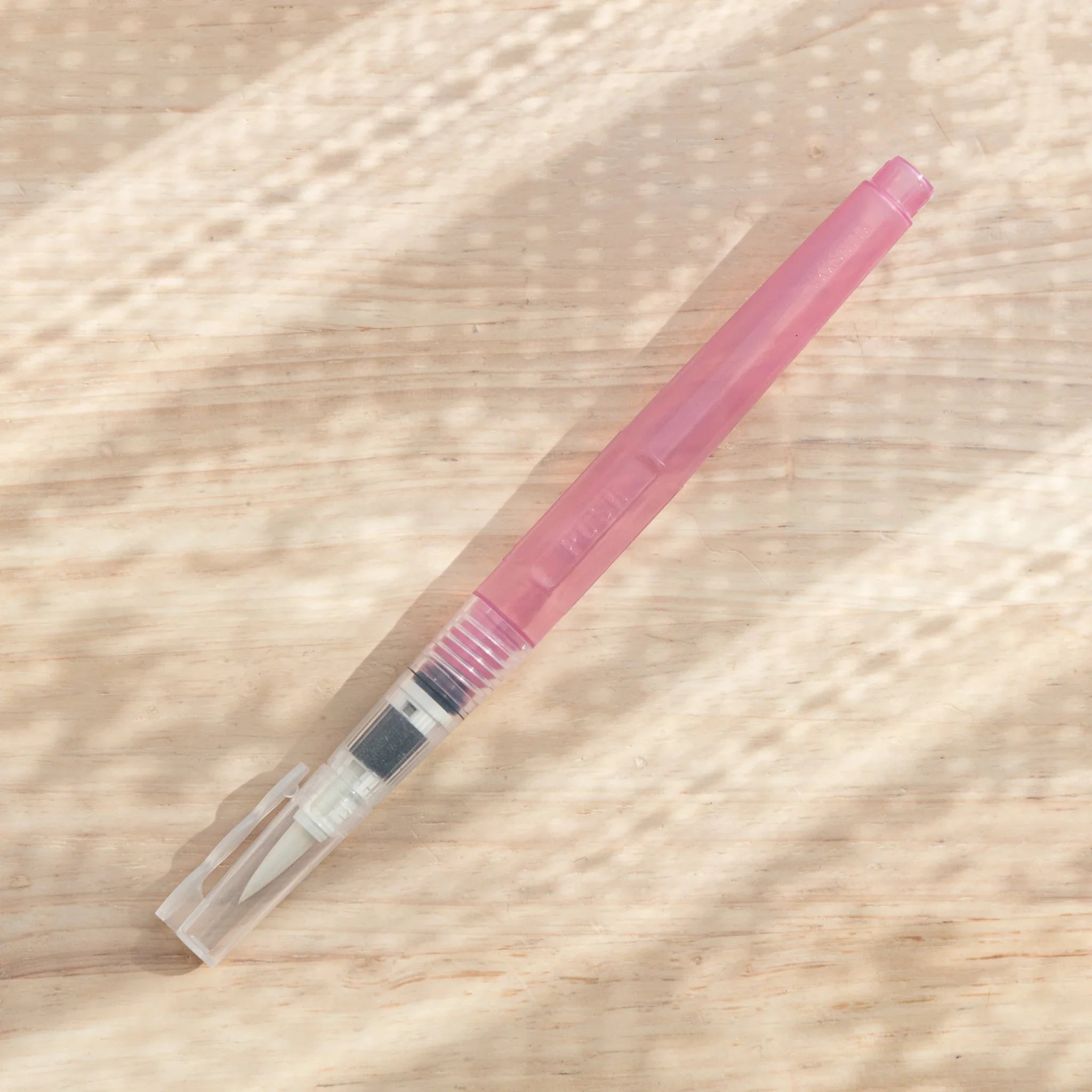 Flexible water brush pen by Akashiya Sai excellent for detailed watercolor artwork and design with traditional Japanese