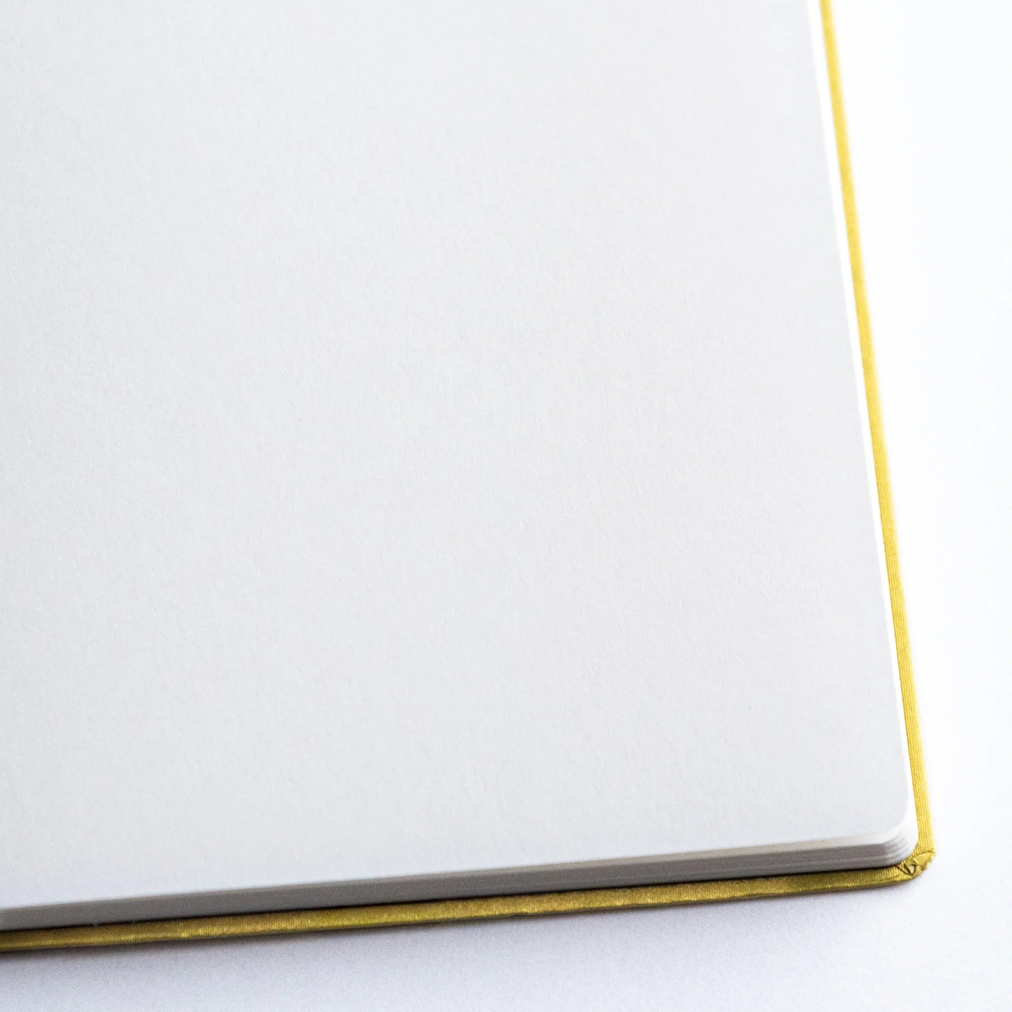 Dressco Bank Ledger Paper A6 notebook laid open showing the interior bank ledger ruled pages and paper surface