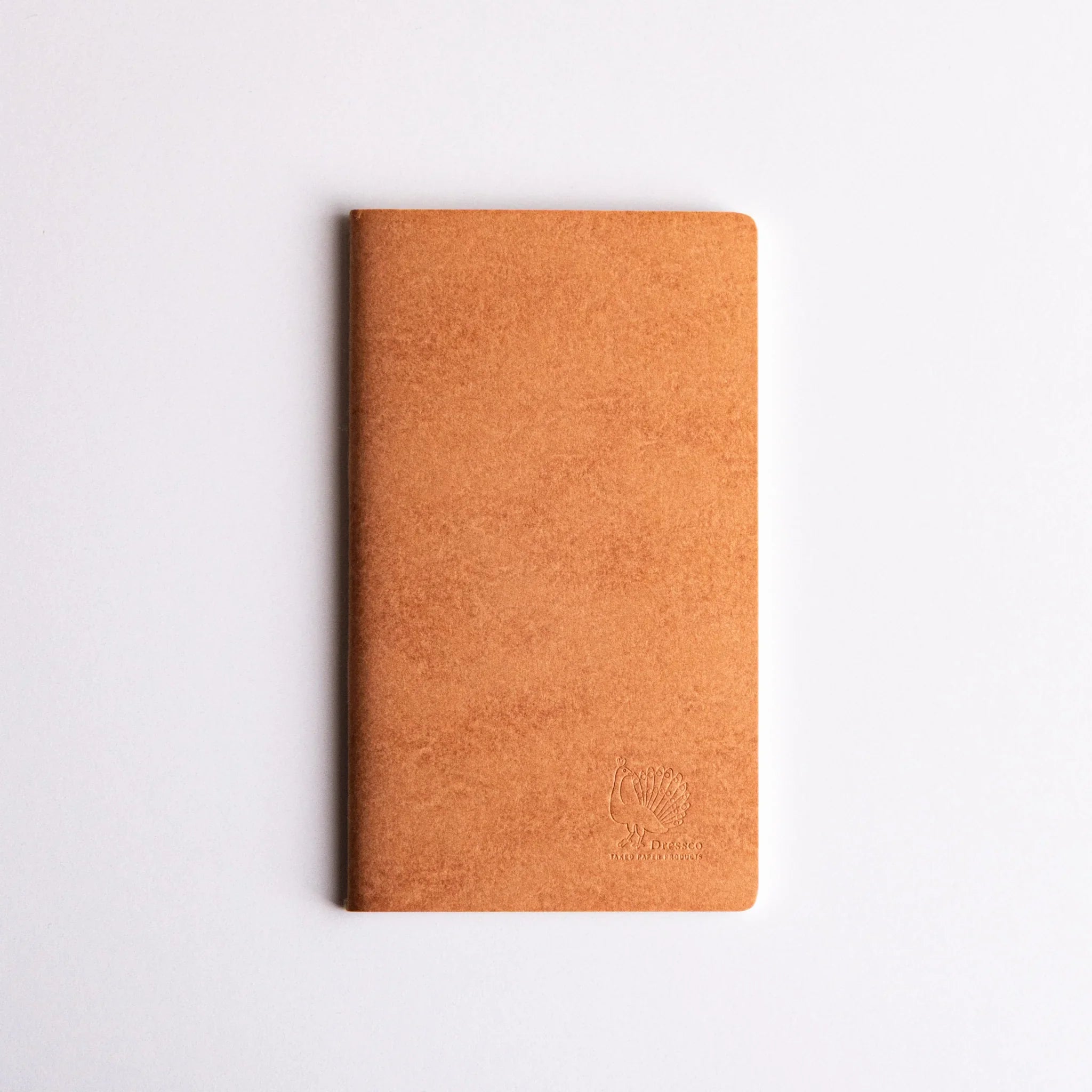 Overhead view of three notebooks arranged displaying set coordination and design showing product quality and design details