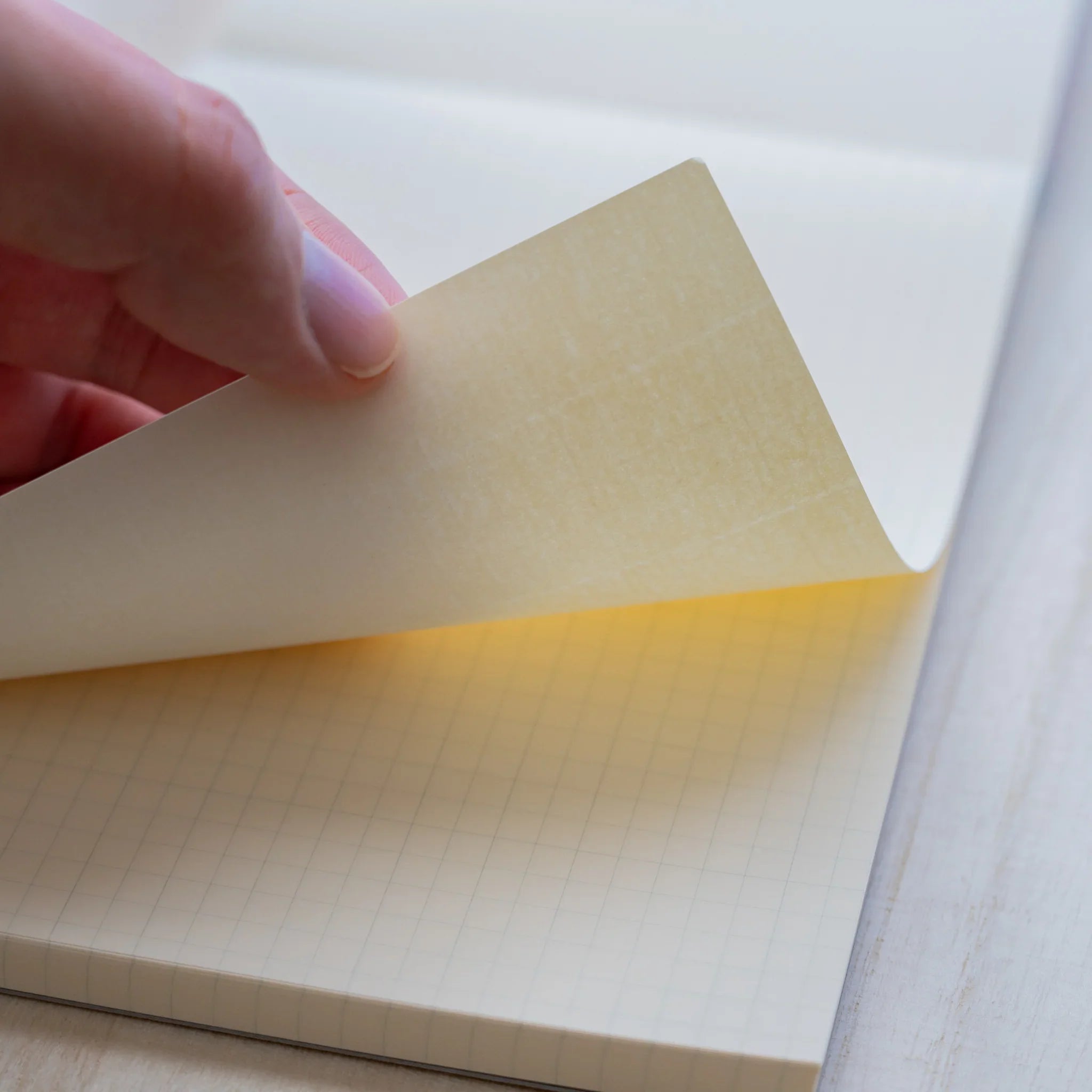 Life Noble B6 notepad, product shot cover art and paper quality