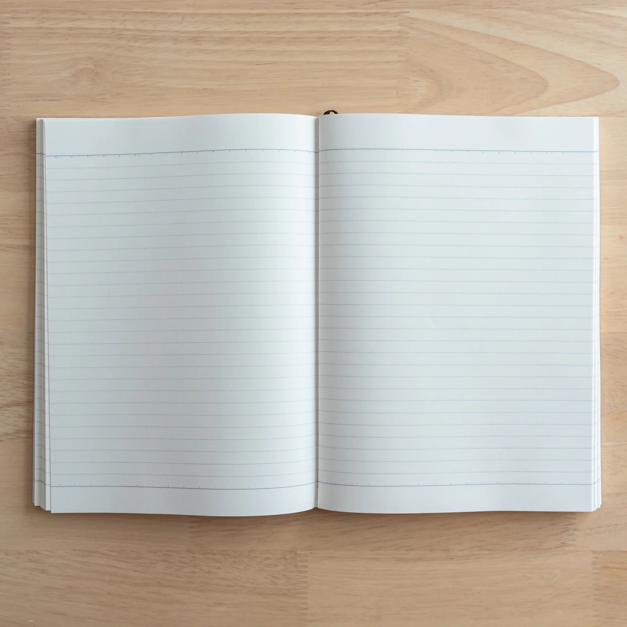 Tsubame Fools Premium Thick Notebook page edge detail display white heavy weight paper stack visible