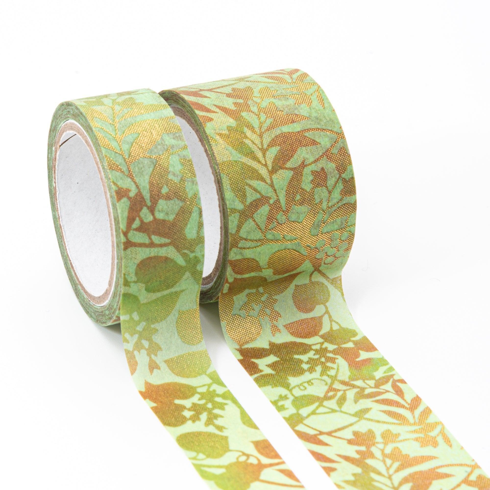 Kimono Beauty Komorebi Iyo washi tape applied to journal page showing Komorebi light motif in Japanese style