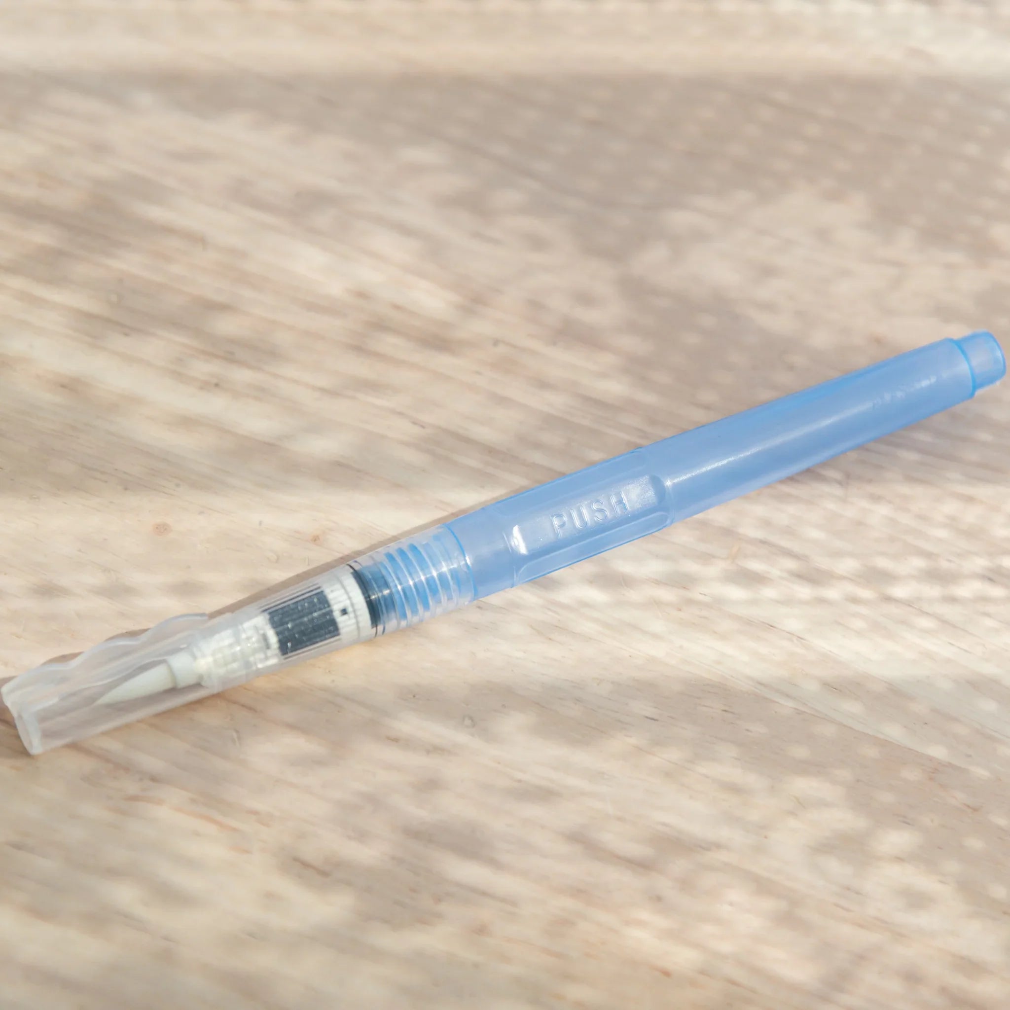 Versatile water brush pen by Akashiya Sai suitable for landscape painting and illustration with traditional Japanese