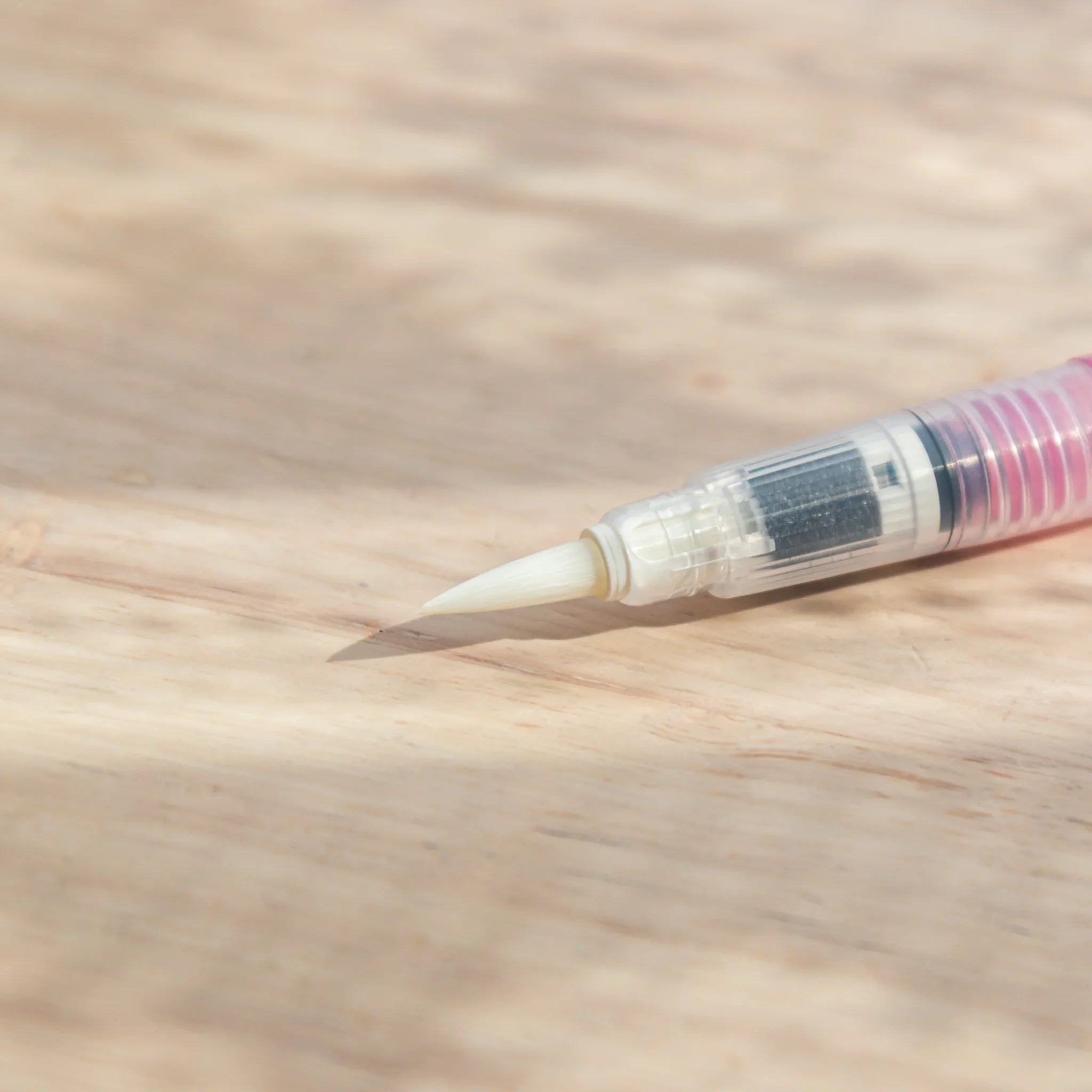 Portable water brush pen from Akashiya Sai great for traveling artists and outdoor painting with traditional Japanese
