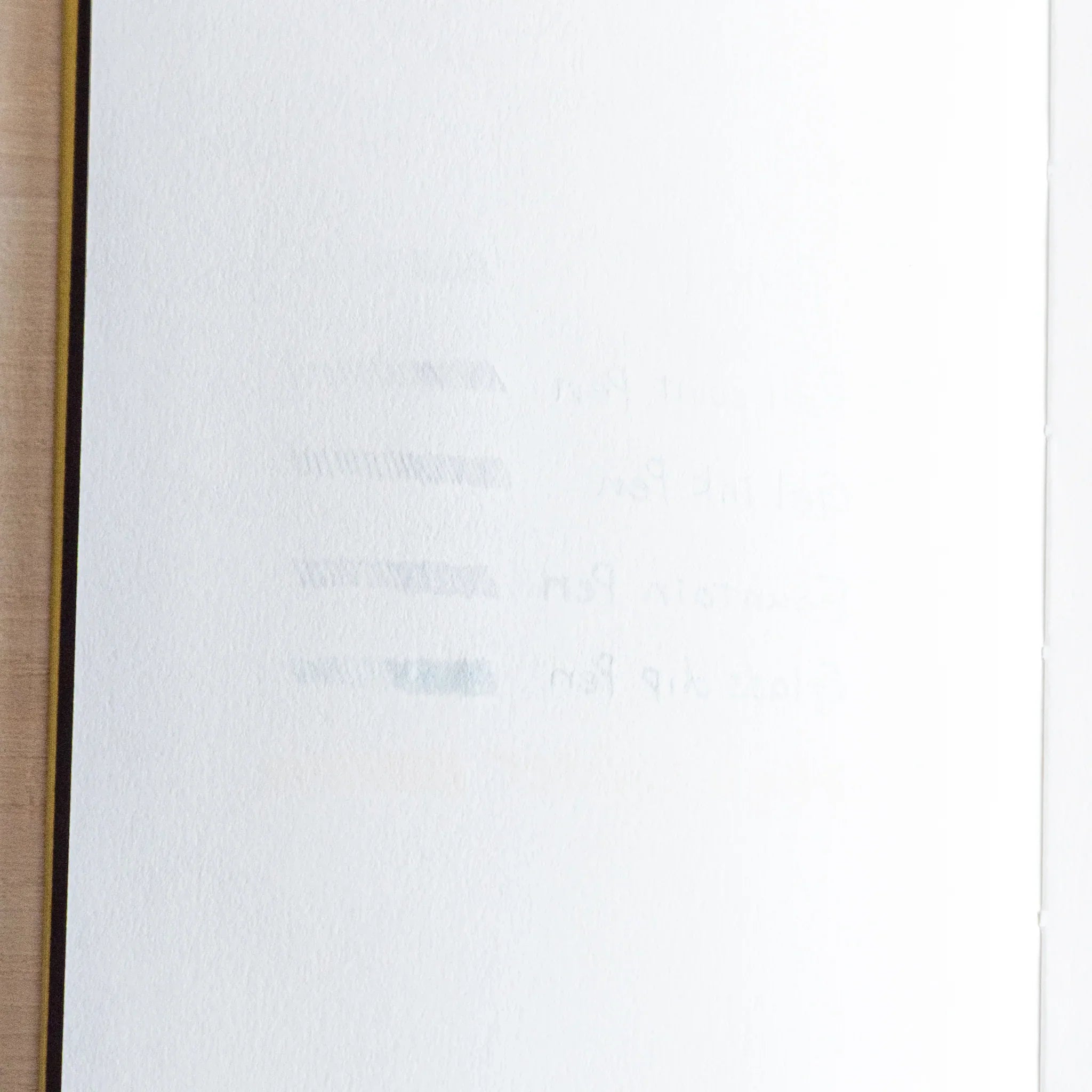 Bank Paper planner refill Bible size showing individual pages with printed lines                              