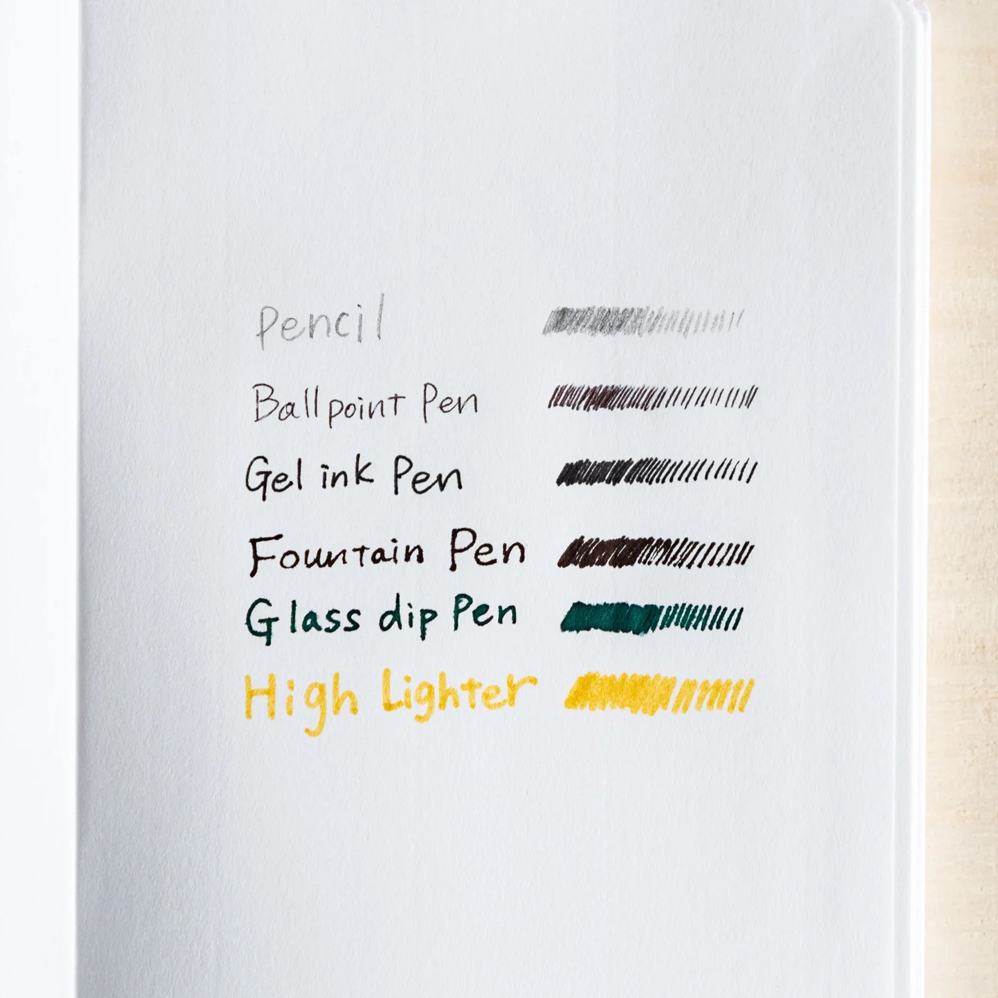 Close-up of Dressco Spica Laid Bond Paper B6 notebook second variant revealing the textured laid paper surface quality