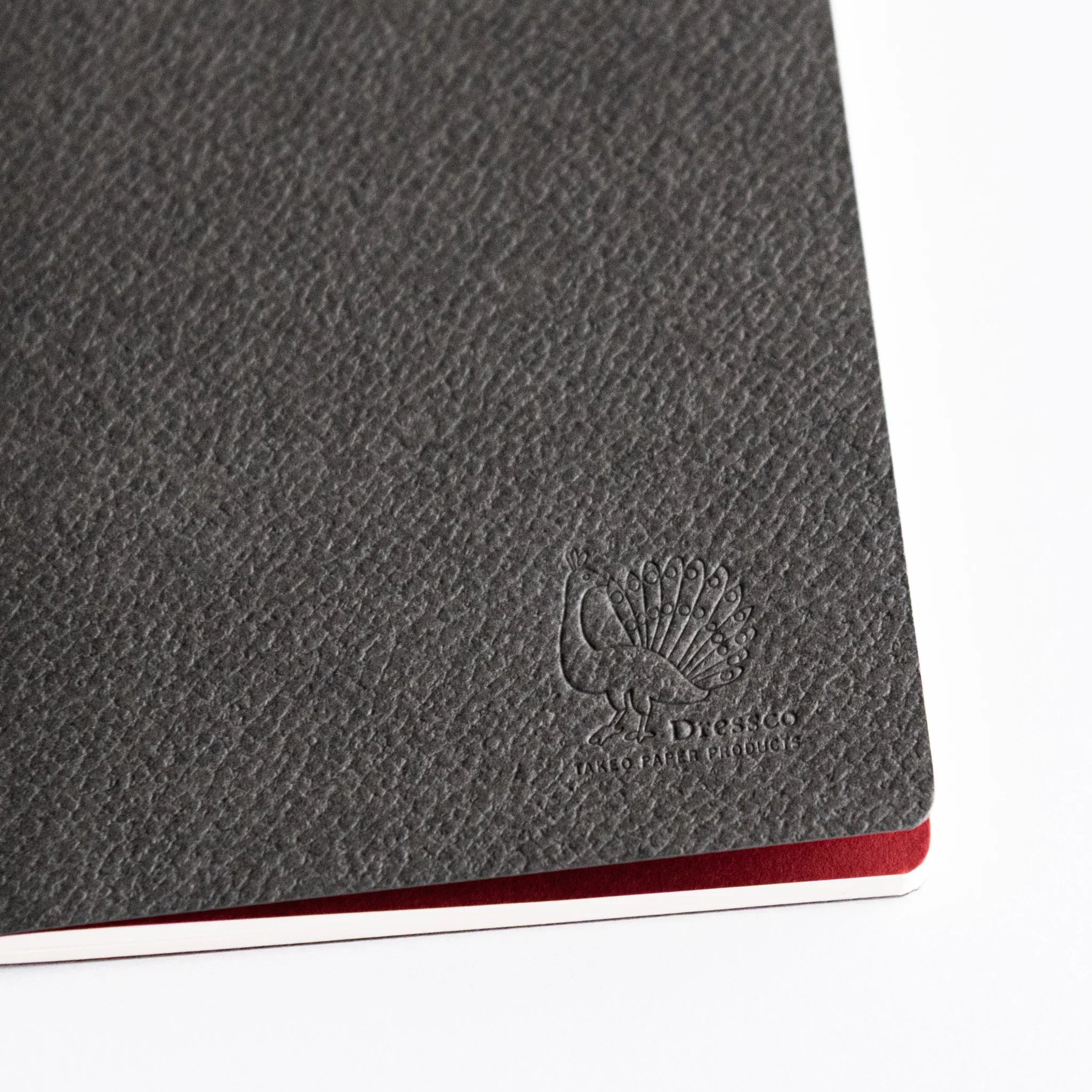 Dressco stitched notebook set of four, detailed shot stationery collection                                    