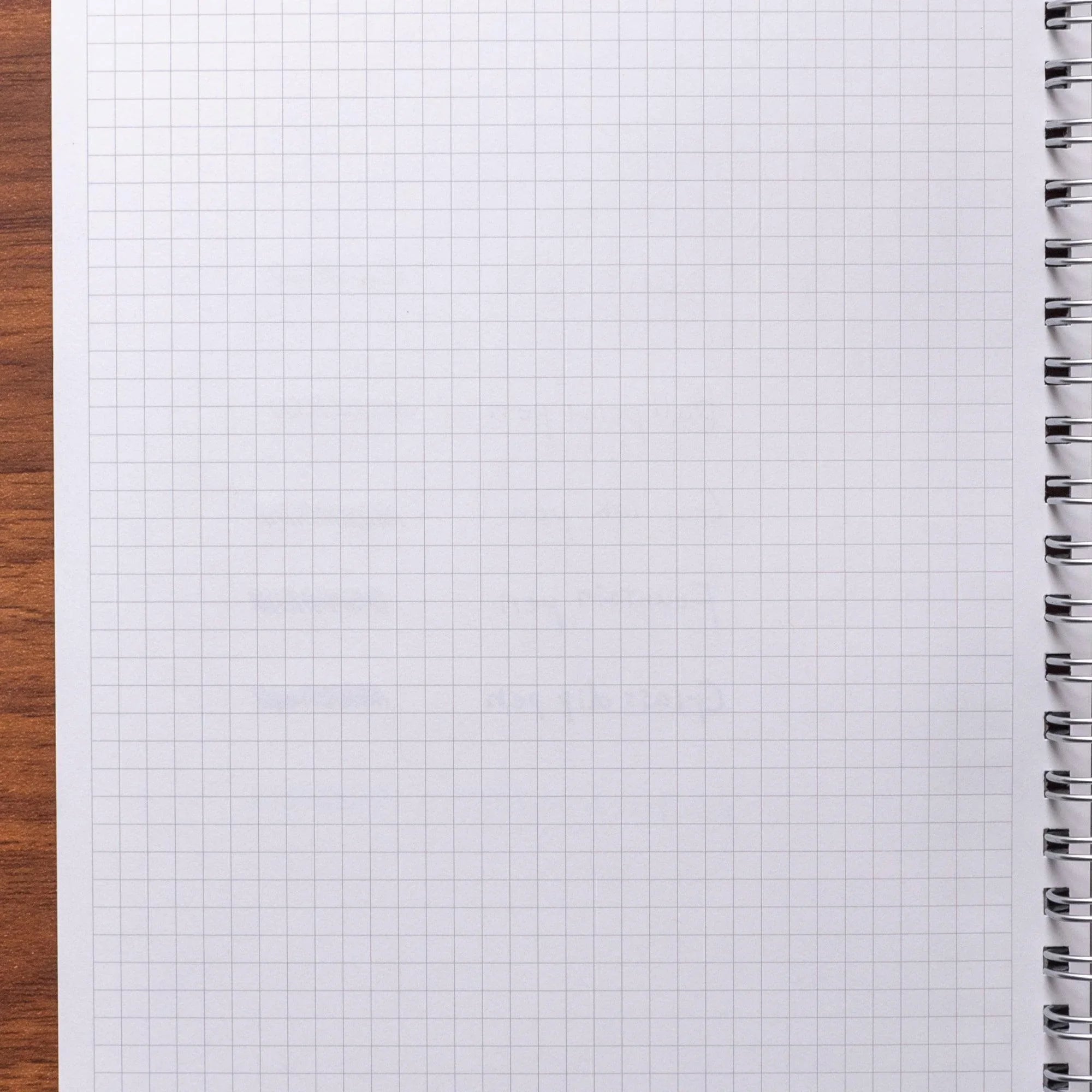 A5 spiral notebook featuring golden Japanese traditional pattern with metal binding with traditional Japanese craftsmanship