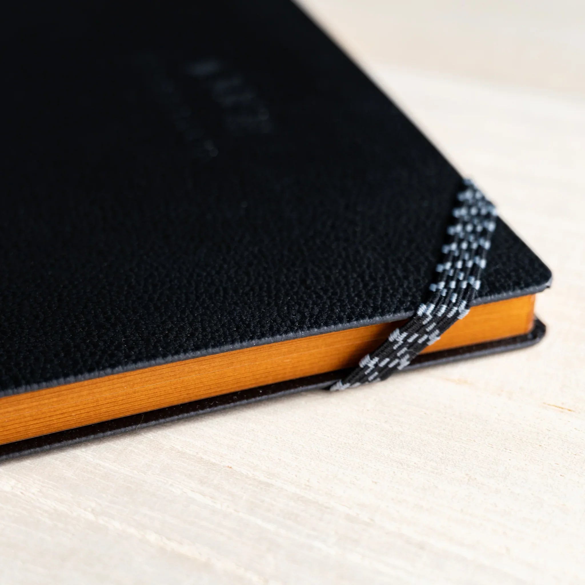 Life Noble A5 notebook featuring hardcover design, flat lay display highlighting binding quality              