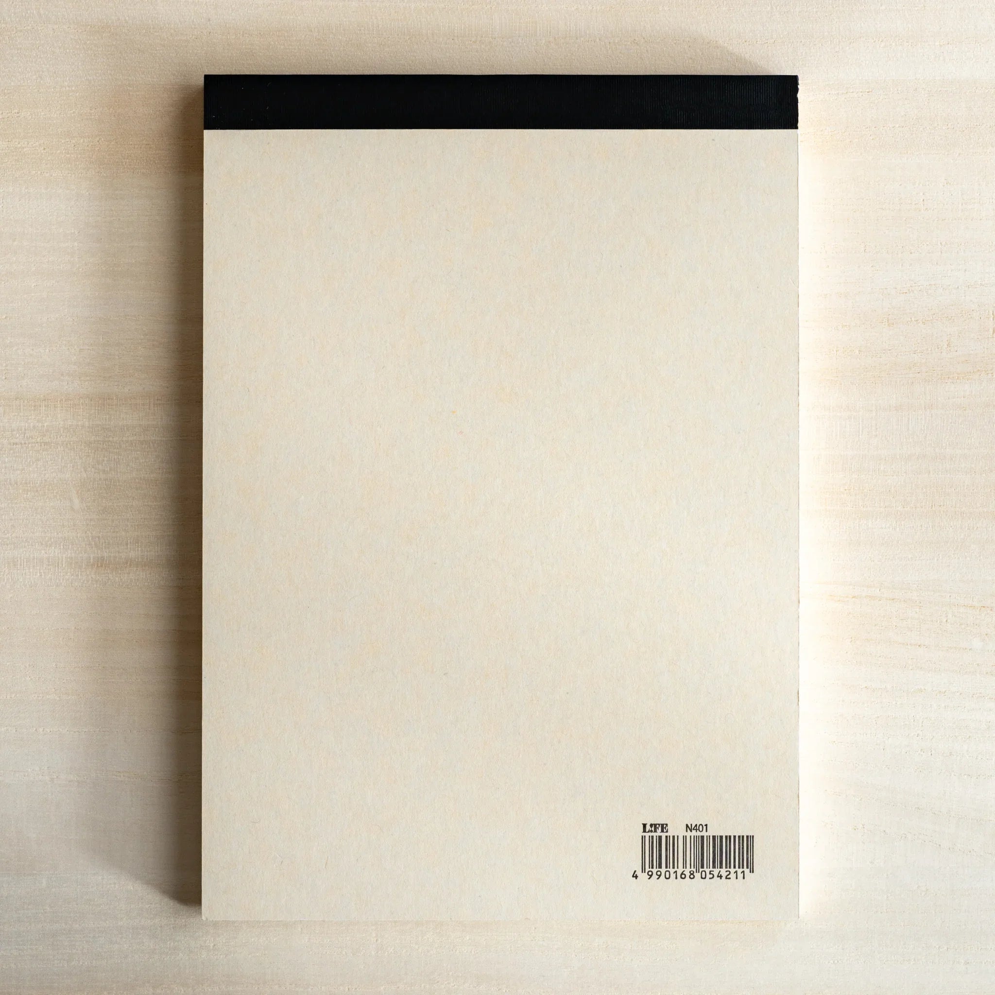 Life Noble A5 memo pad, side view showing cover art and color options                                         