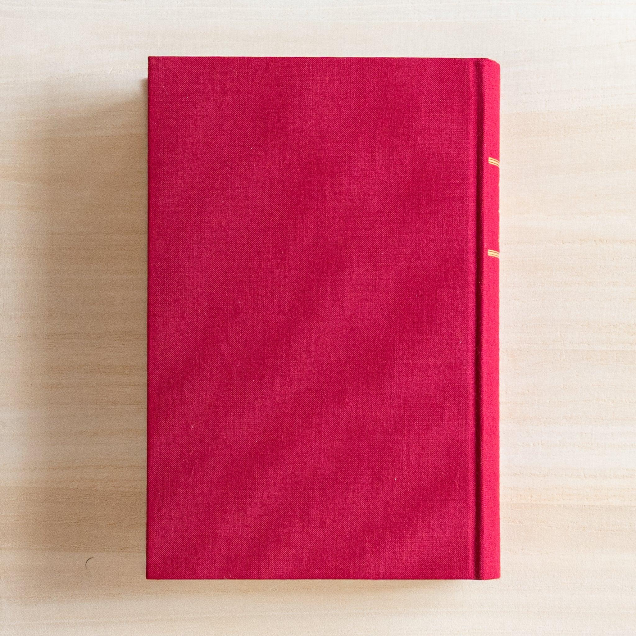 Midori 10-year journal, full opened view showing interior layout and construction, Japanese stationery with quality materials