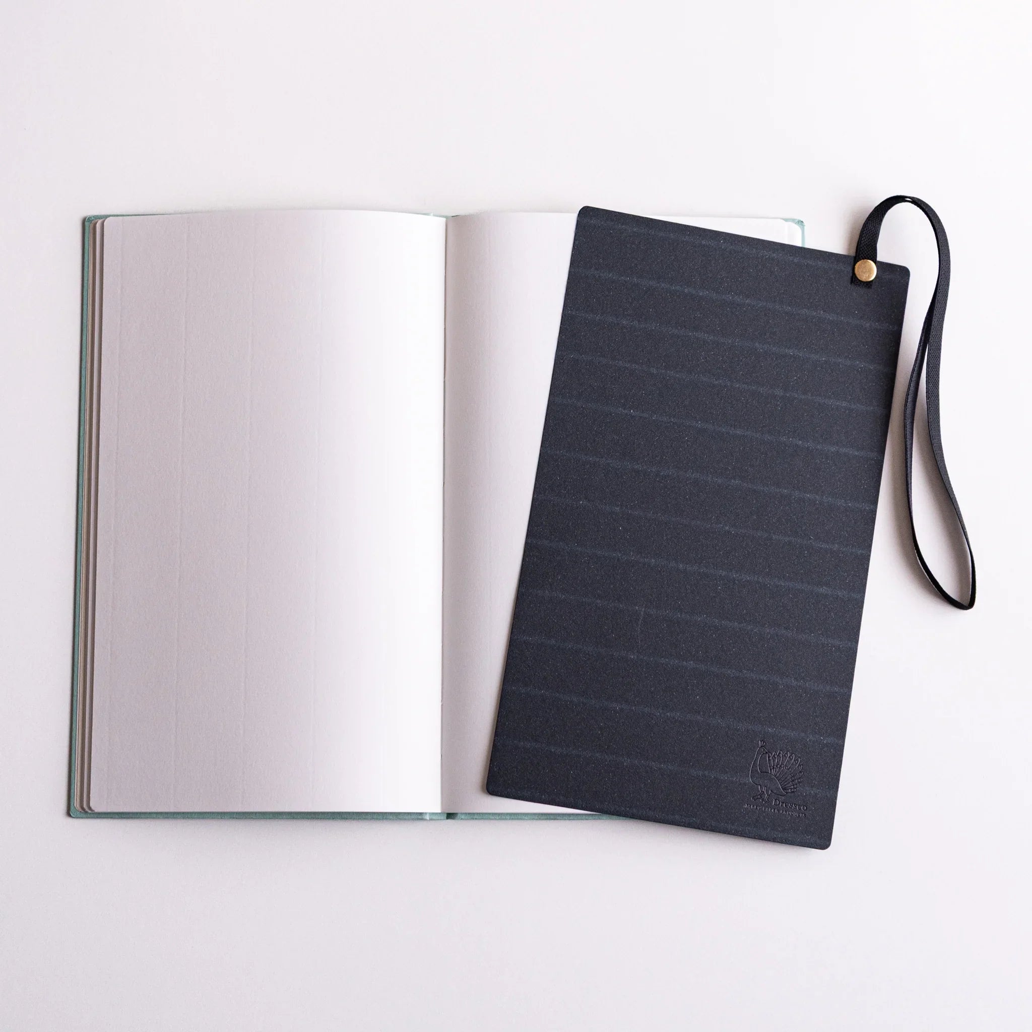 Multi-Use Notebook Band for Dressco B6 Variant Size, three-quarter angle of product providing full visual representation and 