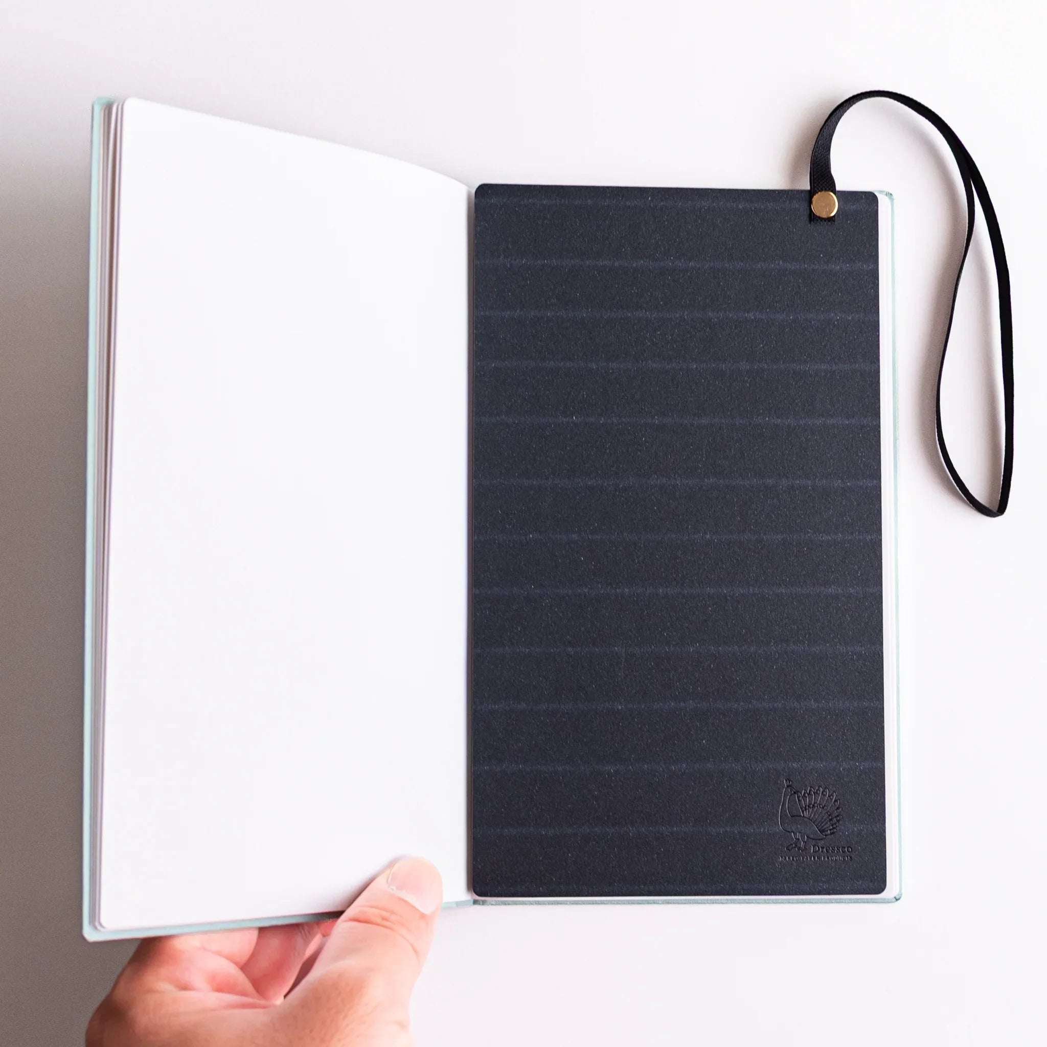 Multi-Use Notebook Band for Dressco B6 Variant Size, detailed close-up of craftsmanship providing full visual representation 