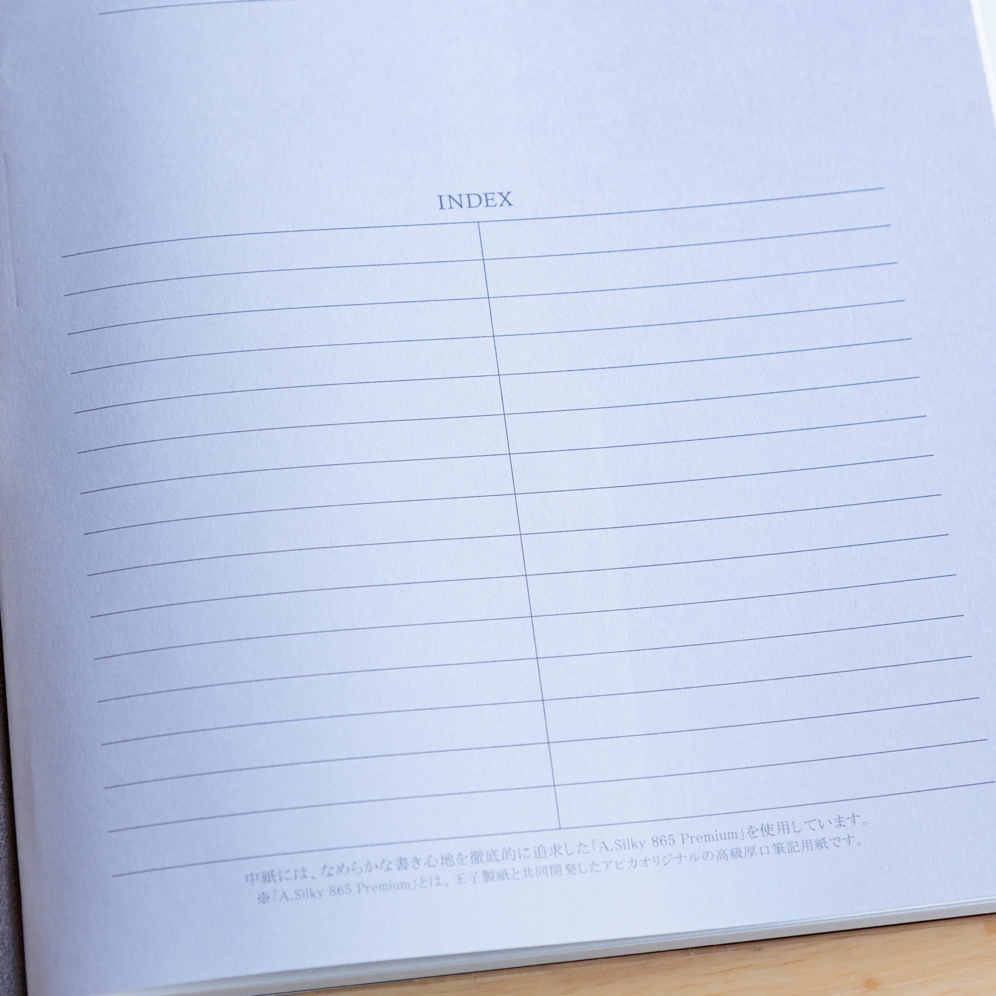 Apica Premium CD Notebook Silky grey slate hard cover front decorative frame Choose the paper text Japanese stationery
