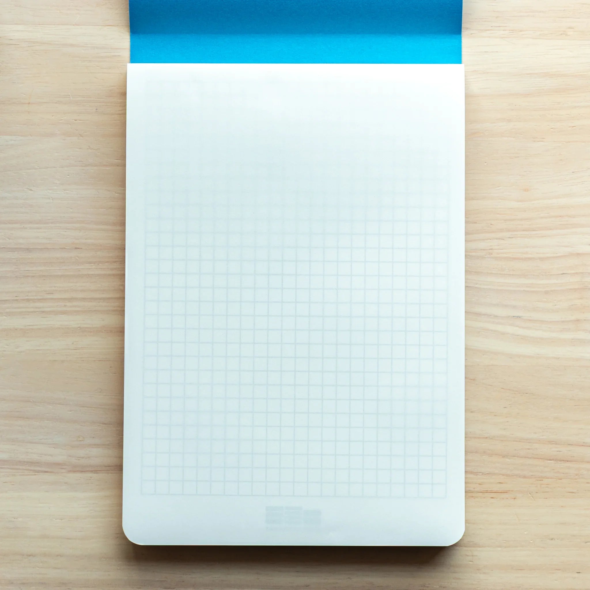 Sanzen Tomoe River A5 Writing Pad shown displaying fine quality surface, Japanese writing stationery