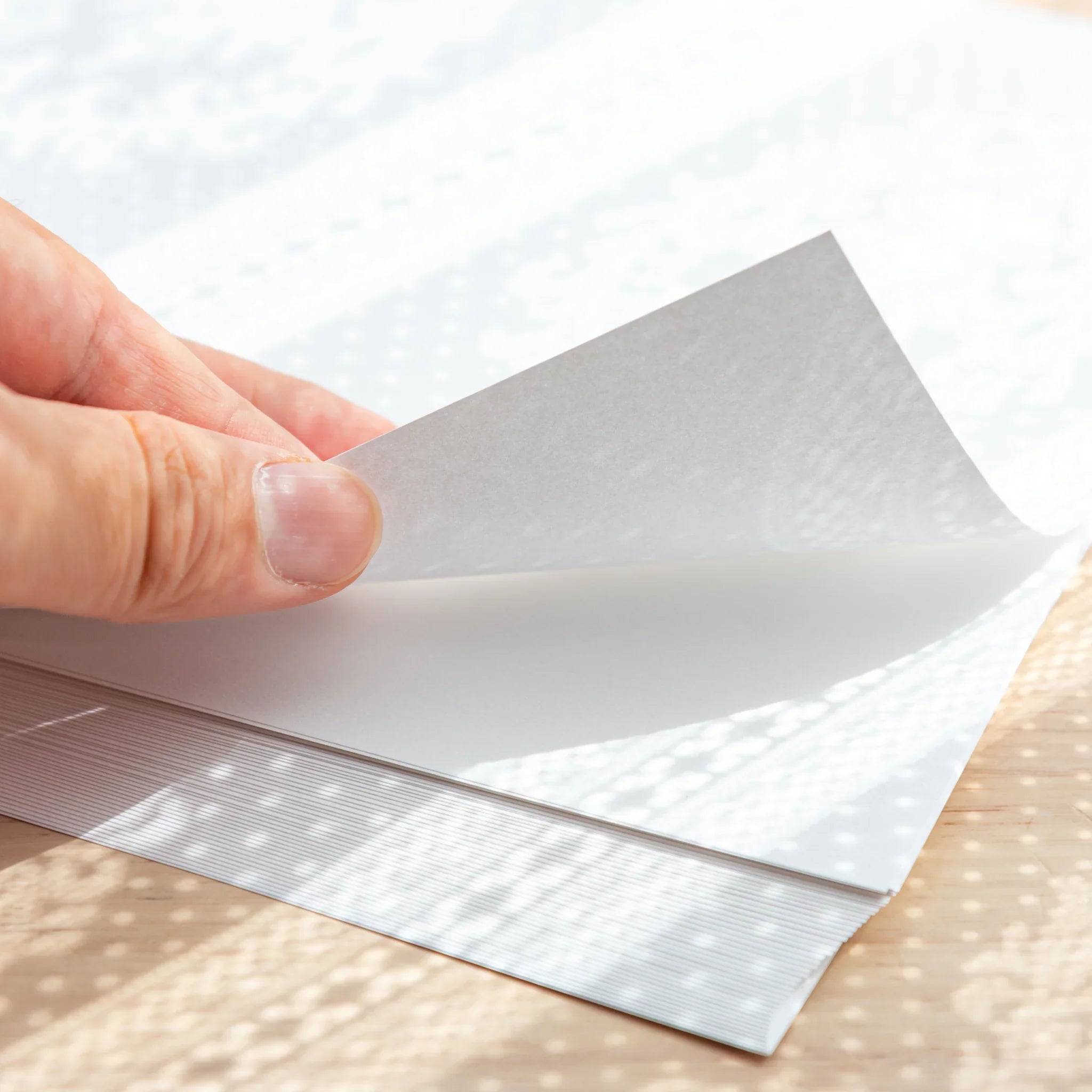 Slight White A4 Loose Leaf Paper shown displaying quality white paper surface, fine writing stationery