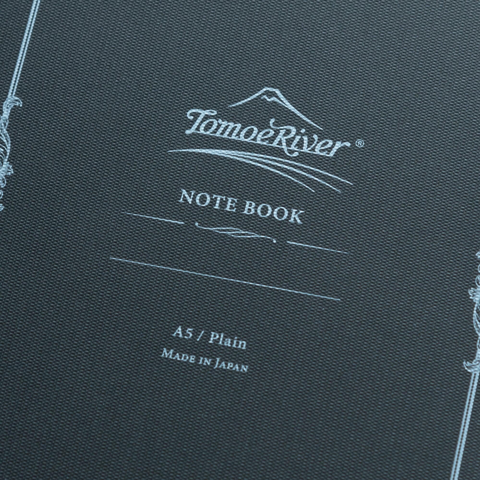 Sanzen FP soft cover A5 journal with quality paper, fully opened pages showing crease-resistant paper quality