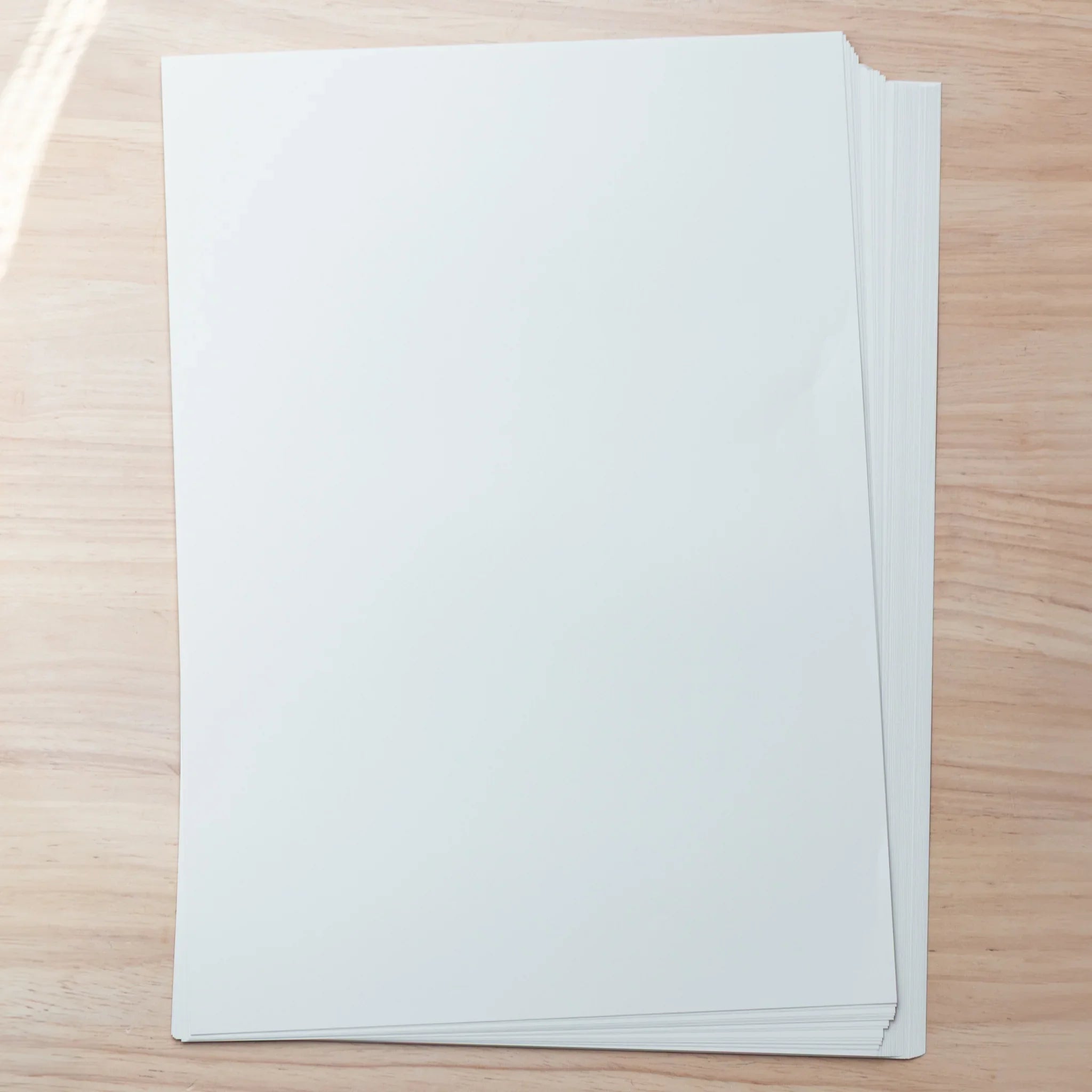 Tomoegawa Tomoe River A4 Loose Leaf Paper with quality shown, traditional Japanese writing stationery