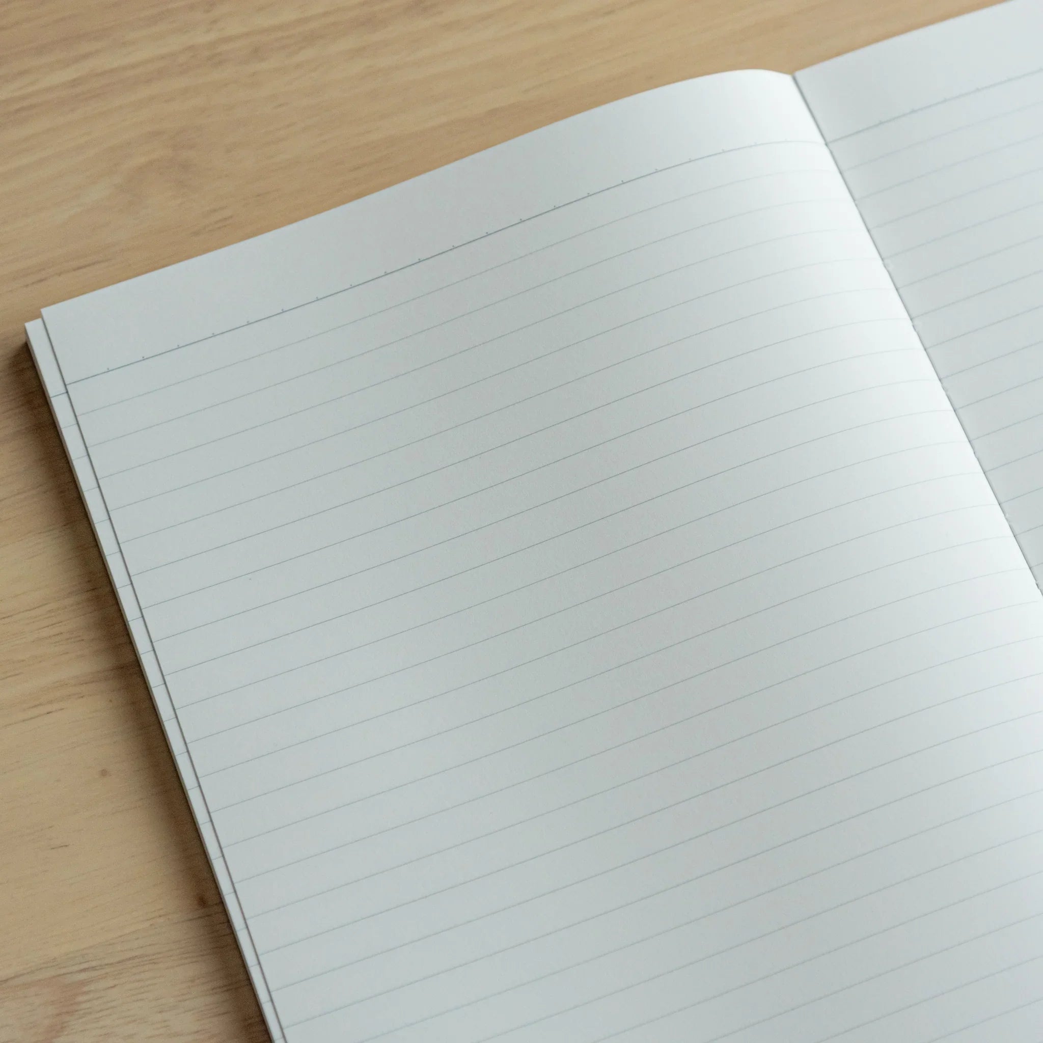 YU-SARI Fountain Pen Notebook, scale reference with product shown providing full visual representation and product details