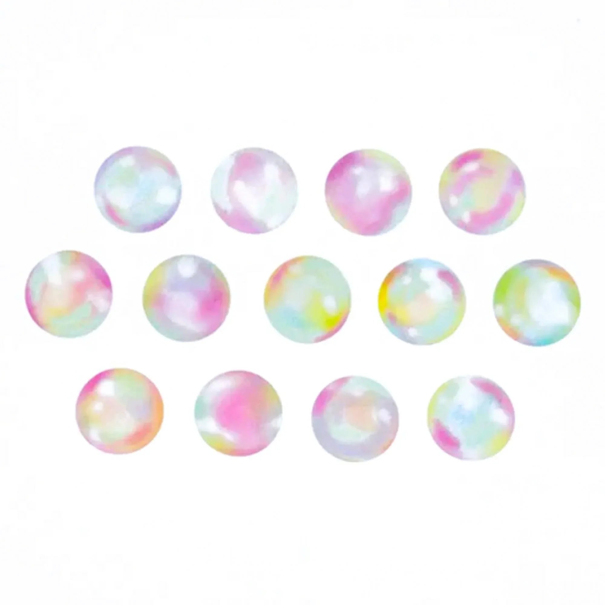 Bande Soap Bubble Japanese washi tape sticker roll showing colorful bubble pattern self-adhesive stickers