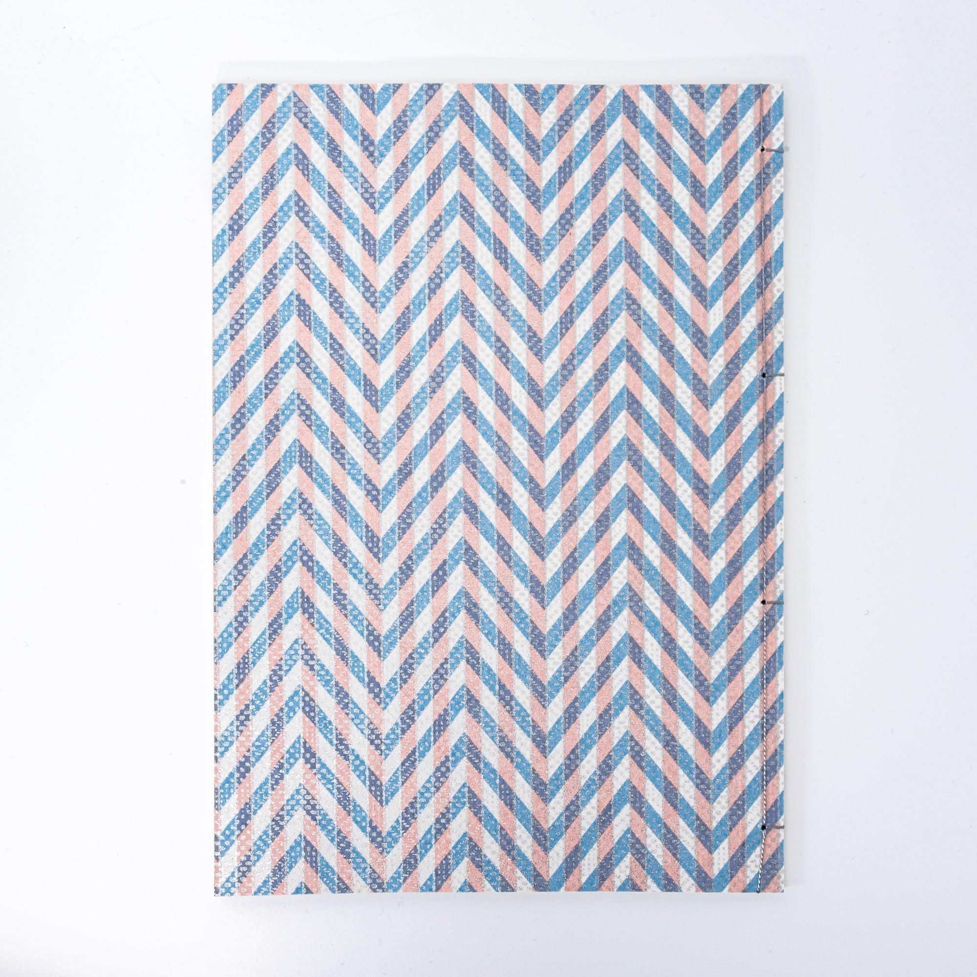 SOME PAD pastel blue washi notebook B5 with traditional Japanese binding and quality with traditional Japanese craftsmanship